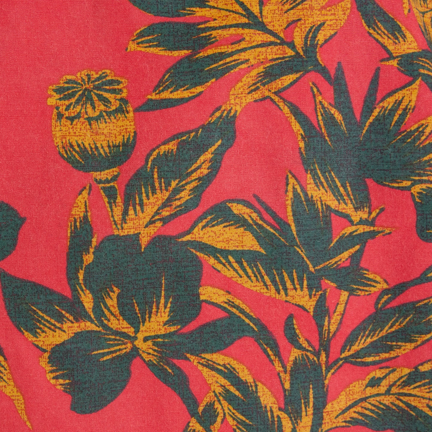 Camisa hawaiana rojo (L) The Roark Revival