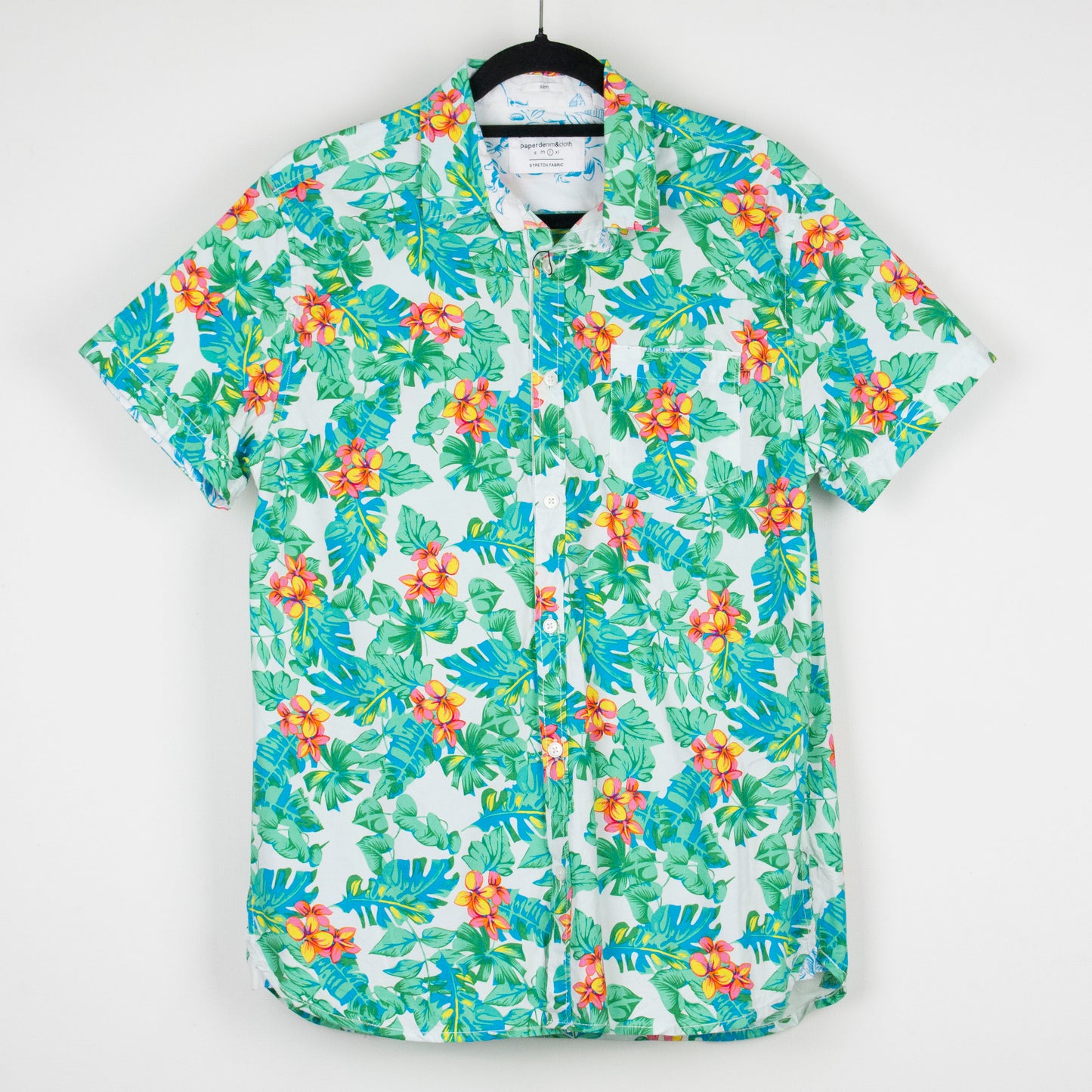 Camisa hawaiana verde (L) Paper Denim