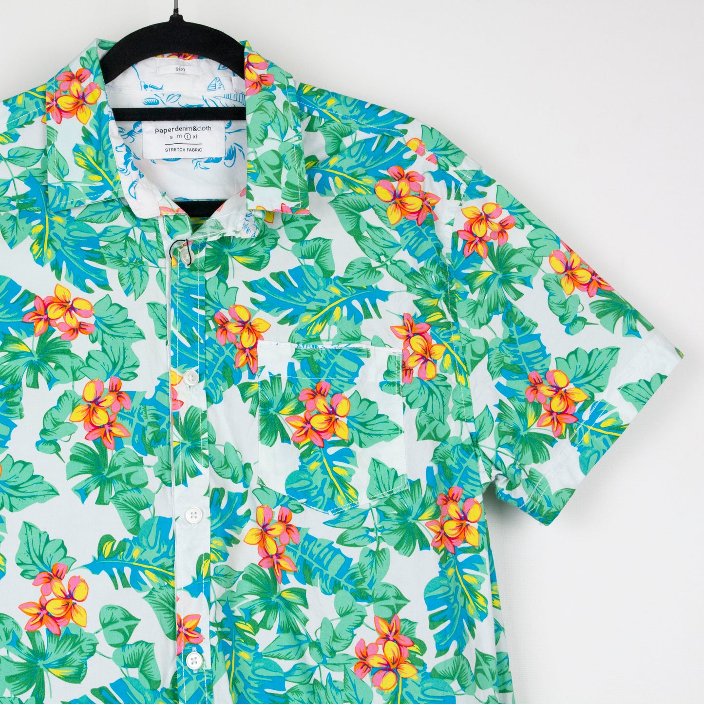 Camisa hawaiana verde (L) Paper Denim
