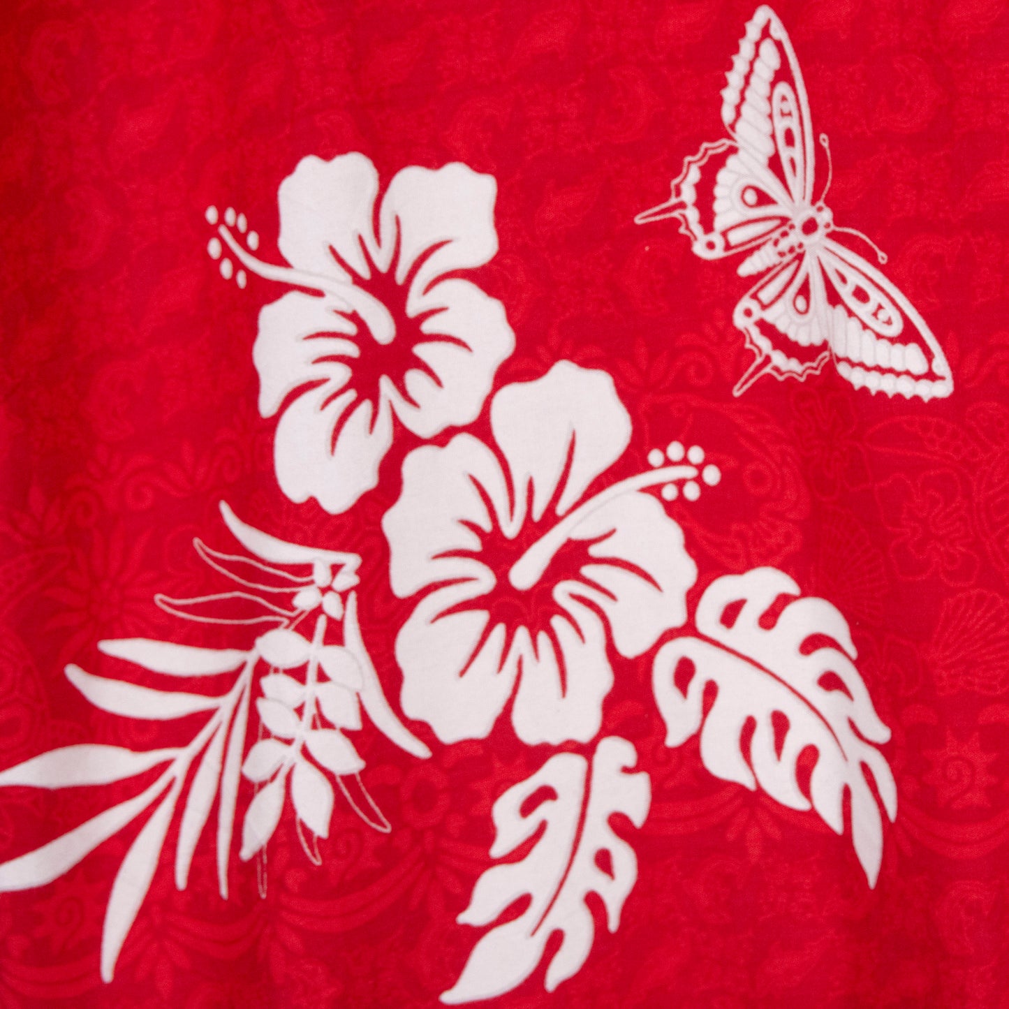 Camisa hawaiana roja (XL) Cabali