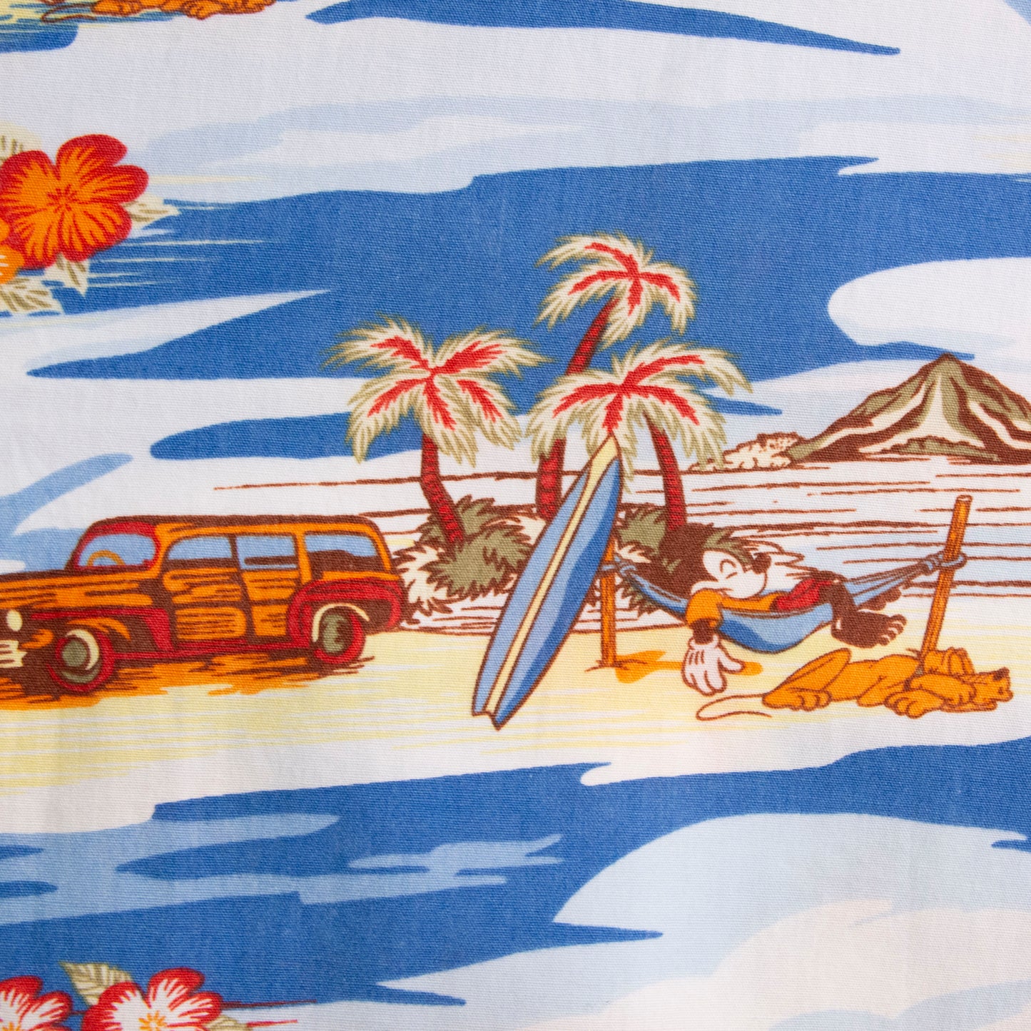 Camisa hawaiana azul (3XL) Walt Disney