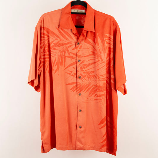 Camisa hawaiana naranja (L) Tommy Bahama