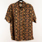 Camisa estampada marrón (M) Cooke Street