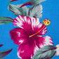 Camisa hawaiana azul (2XL) Makai Beach