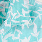 Camisa estampada azul (XS) Amazon essentials