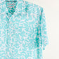 Camisa estampada azul (XS) Amazon essentials