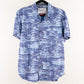Camisa hawaiana azul (M) MBX Denim Wear