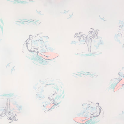 Camisa hawaiana blanco (XL) Free Planet