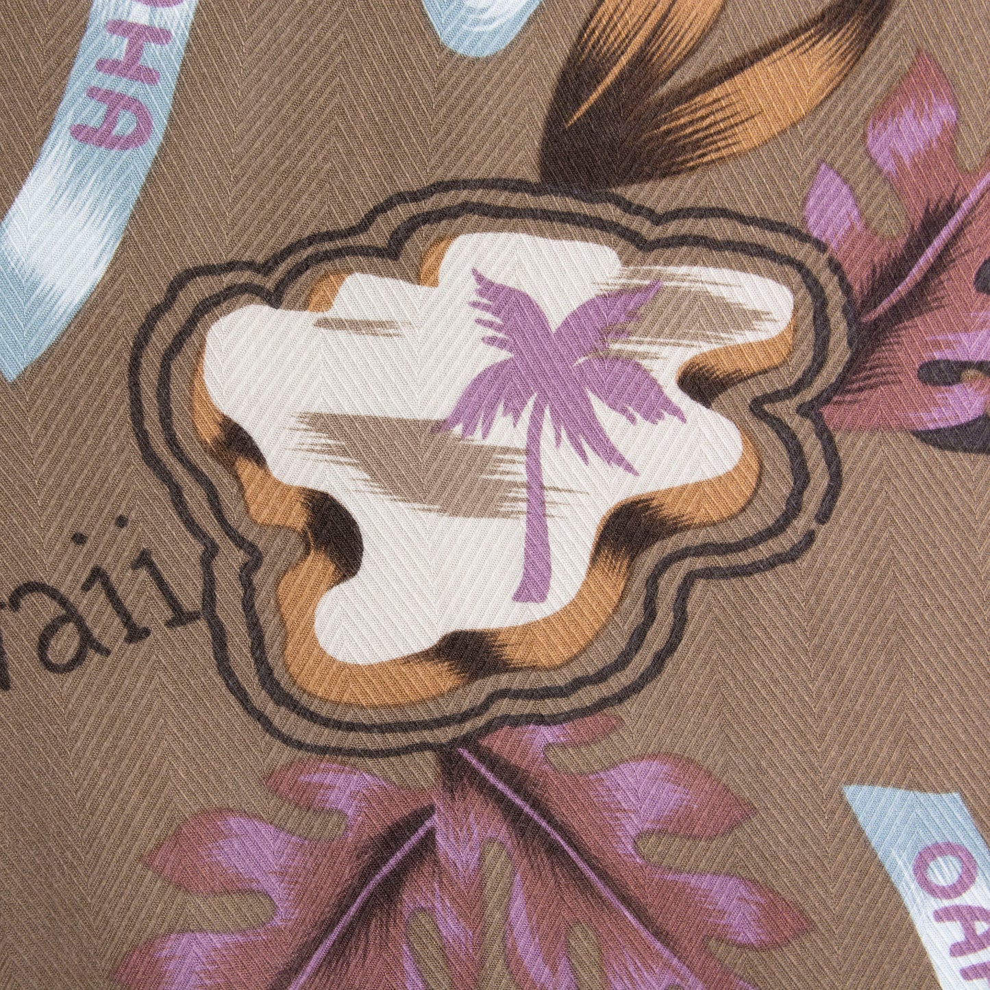 Camisa hawaiana marrón (L) Campia