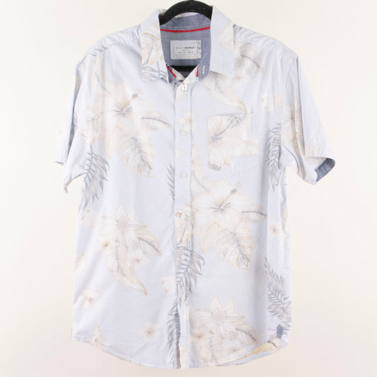 Camisa hawaiana azul (L) Eighth Avenue