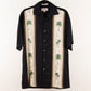 Camisa hawaiana negro (S) Campia
