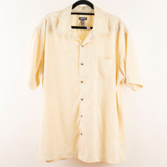 Camisa estampada beige (2XL) Van Heusen