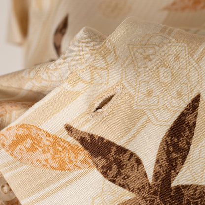 Camisa Hawaiana Beige (M) The havana co.