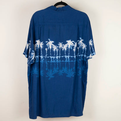 Camisa hawaiana azul (L) Nautica