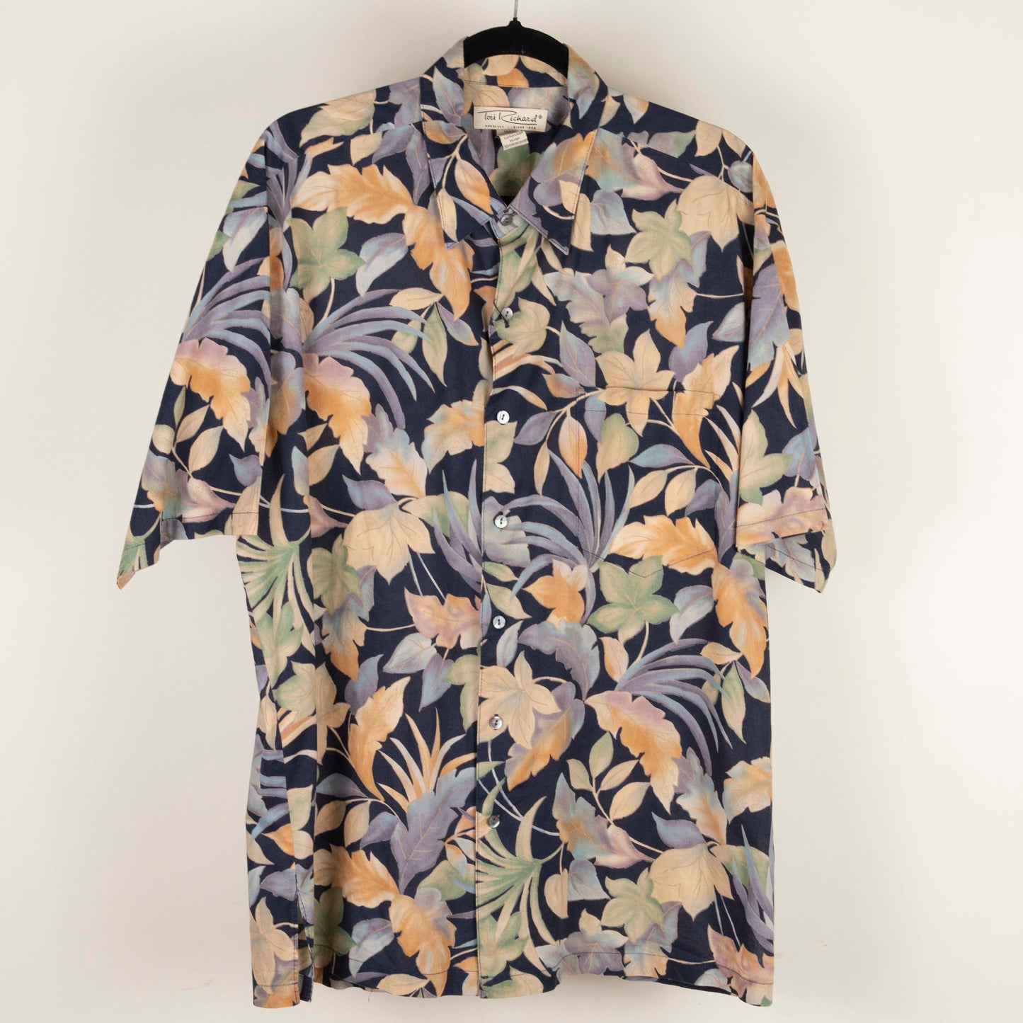 Camisa hawaiana azul (L) Tori Richard