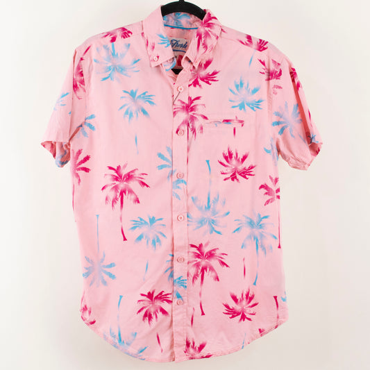 Camisa hawaiana rosa (M) Fresh