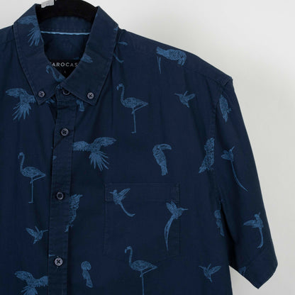 Camisa Hawaiana Azul (L) Tarocash
