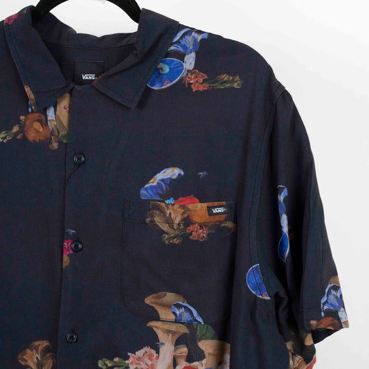 Camisa Hawaiana Azul (M) Vans