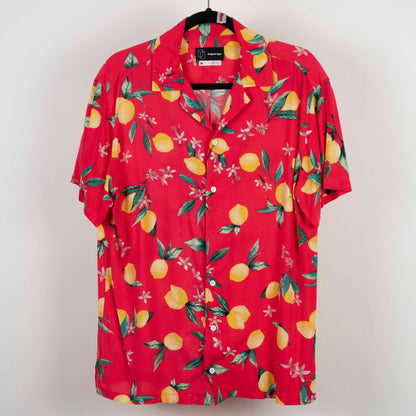 Camisa Hawaiana Rojo (L) Original Use