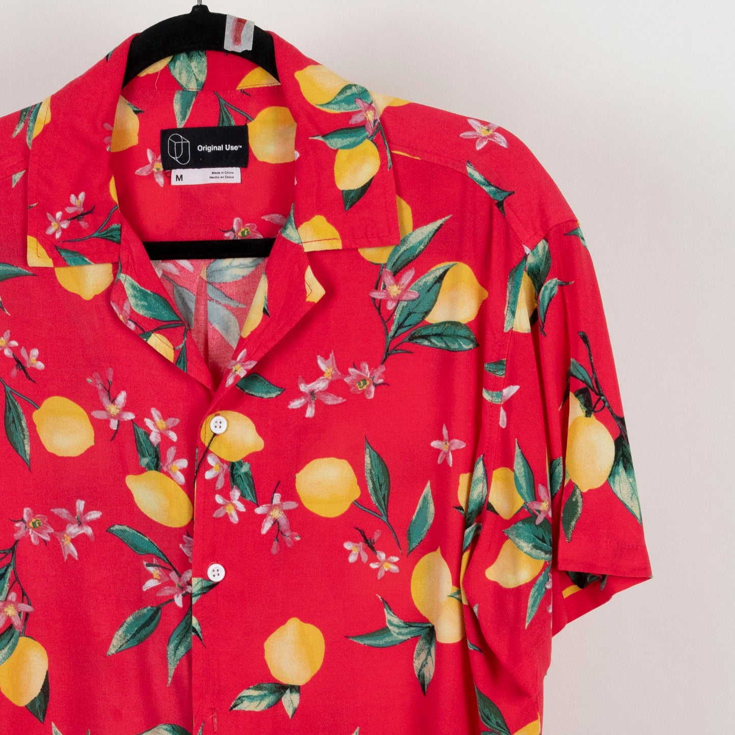 Camisa Hawaiana Rojo (L) Original Use