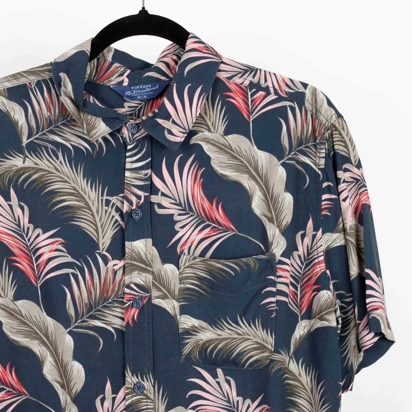 Camisa Hawaiana gris (M) Vintage Remastered