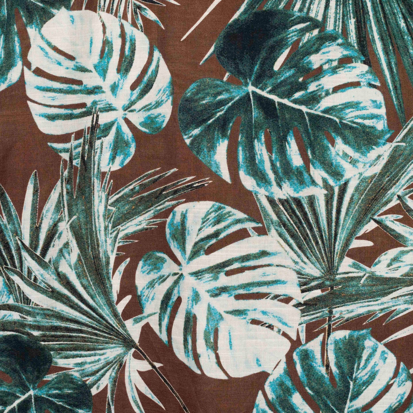 Camisa Hawaiana Café (L) Aeropostale