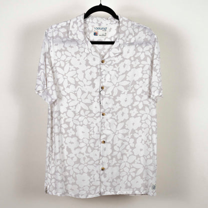 Camisa Hawaiana gris (M) Laguna
