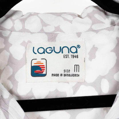 Camisa Hawaiana gris (M) Laguna