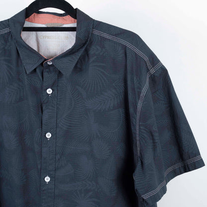 Camisa Hawaiana negro (L) Cypress Club