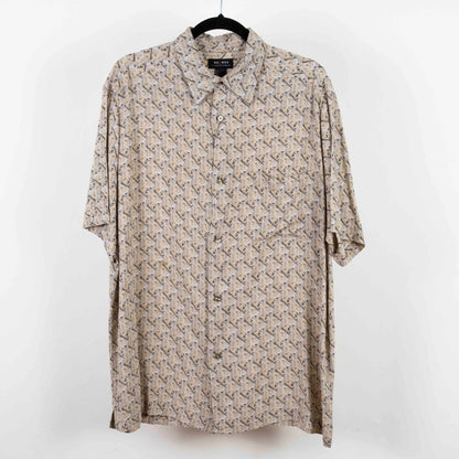 Camisa Hawaiana beige (L) Axcess