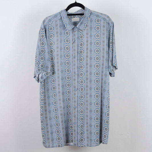 Camisa estampado Azul (XL) Lucido