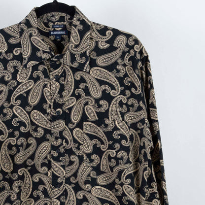 Camisa estampada Negro (XL) Blazerjeans