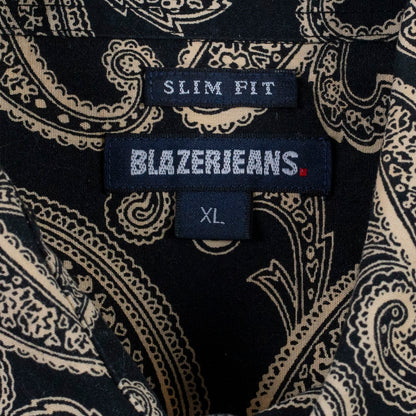 Camisa estampada Negro (XL) Blazerjeans
