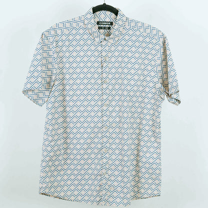Camisa Estampada Beige  (L) Connor