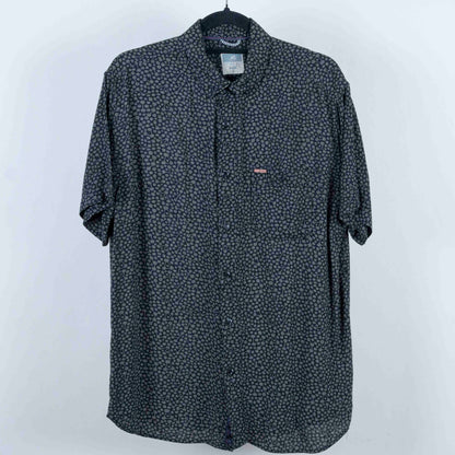 Camisa Hawaiana Negro (L) Piping Hot