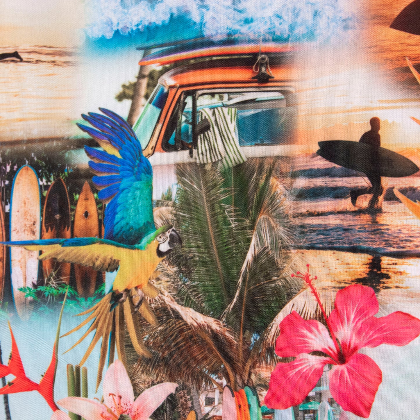 Camisa hawaiana multicolor (M) Eighth Avenue