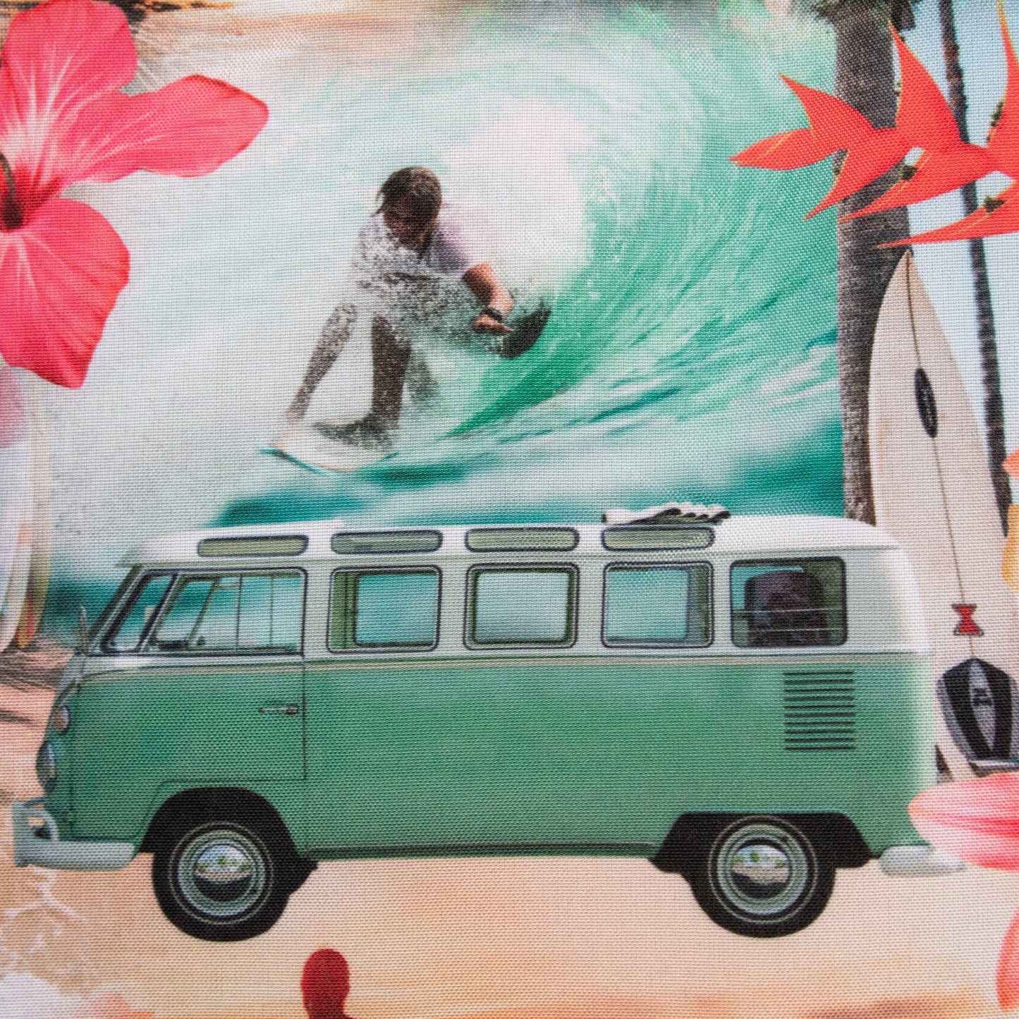 Camisa hawaiana multicolor (M) Eighth Avenue