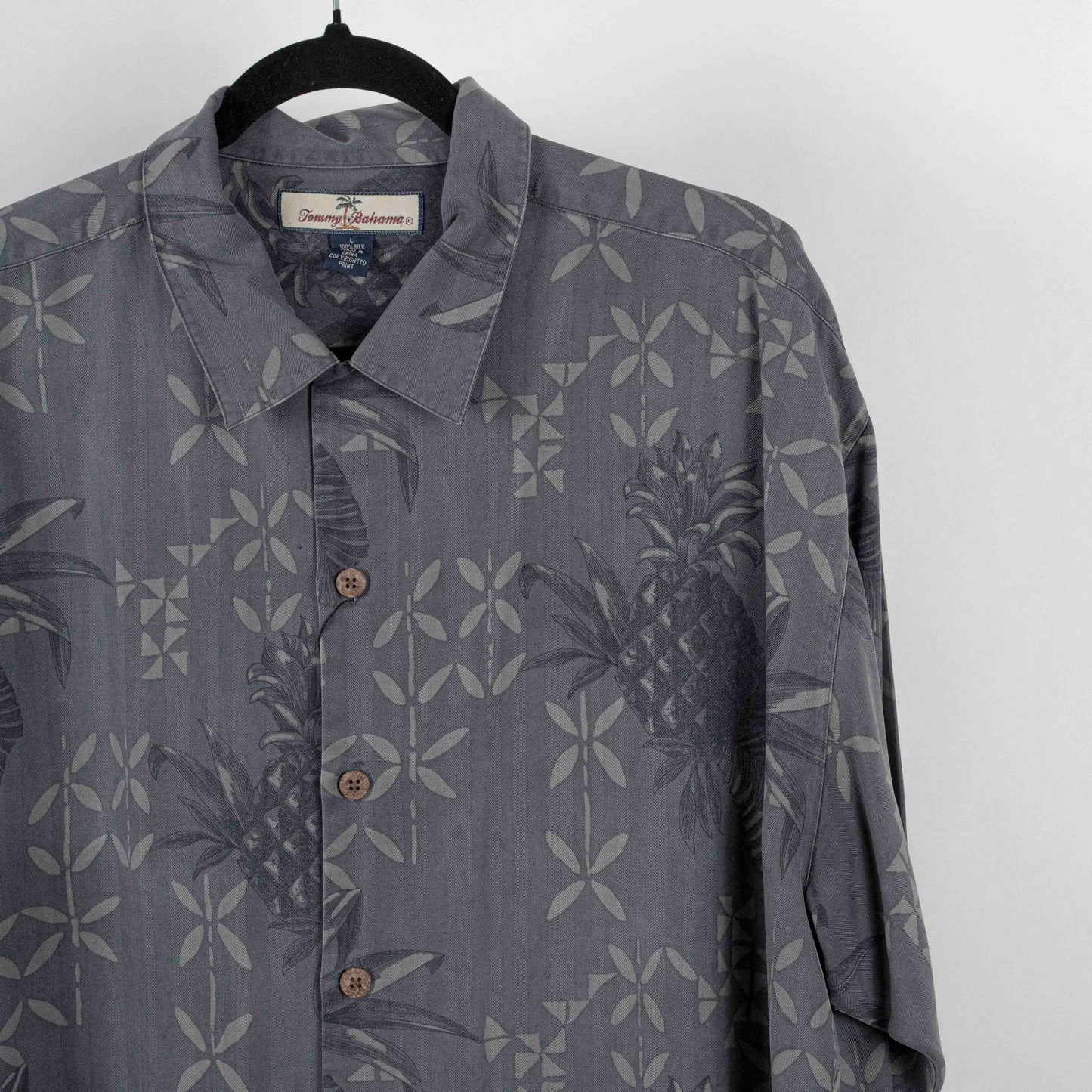 Camisa Hawaiana Gris (L) Tommy Bahama