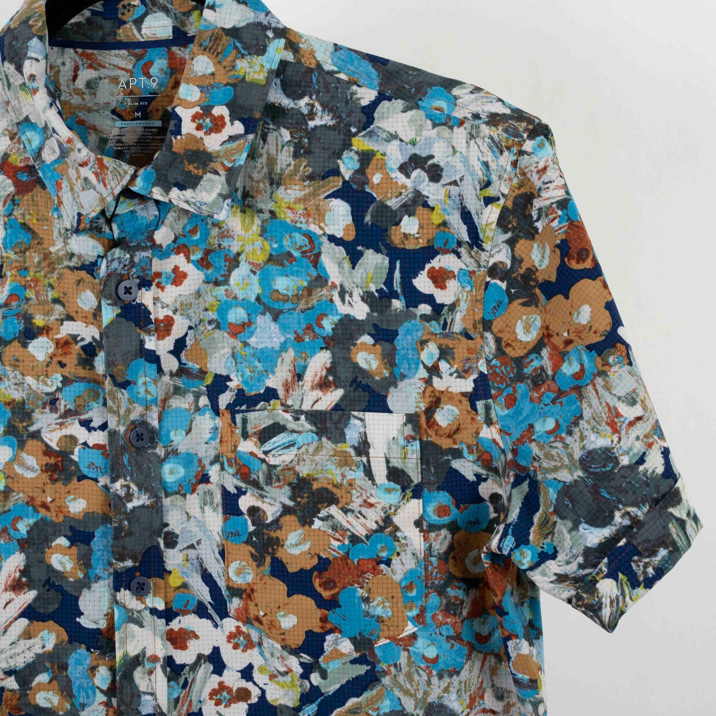 Camisa Hawaiana Multicolor (M) APT.9