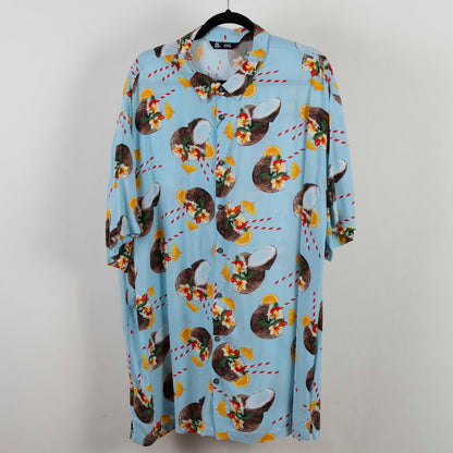 Camisa Hawaiana Azul (3XL) Jay Jays