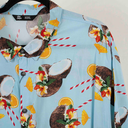 Camisa Hawaiana Azul (3XL) Jay Jays