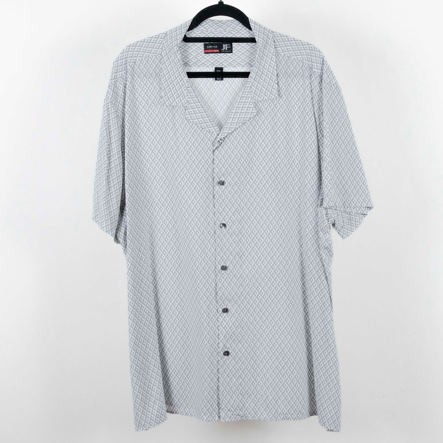Camisa Hawaiana Gris (2XL) JF
