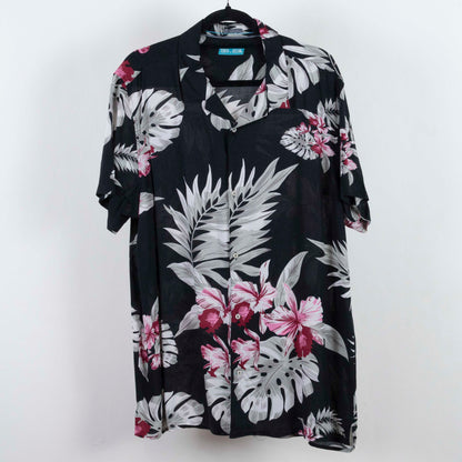 Camisa Hawaiana negra (L) Tenth Ocean
