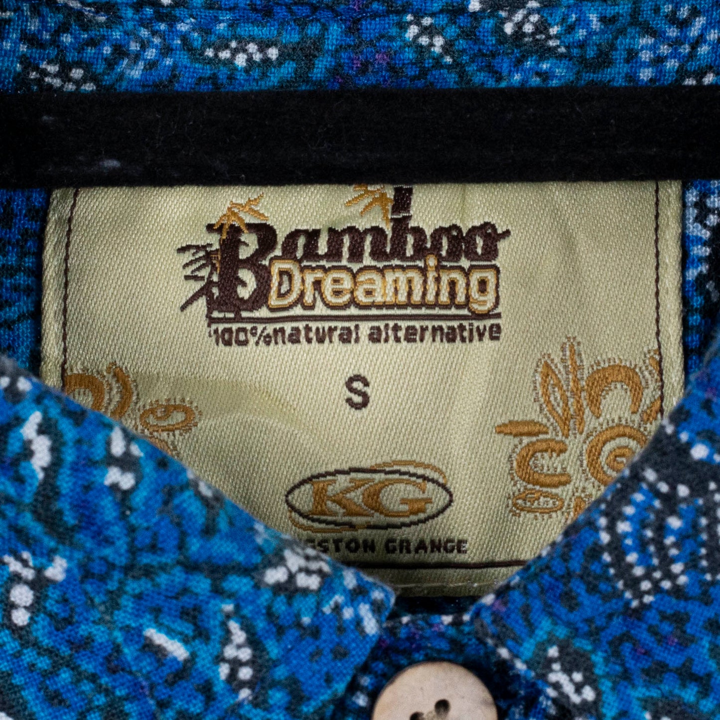 Camisa estampada Azul (S) Bamboo Dreaming