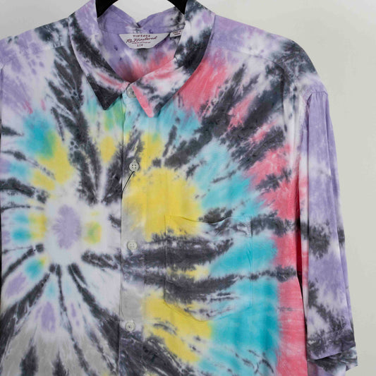 Camisa hawaiana multicolor (L) Vintage re-mastered
