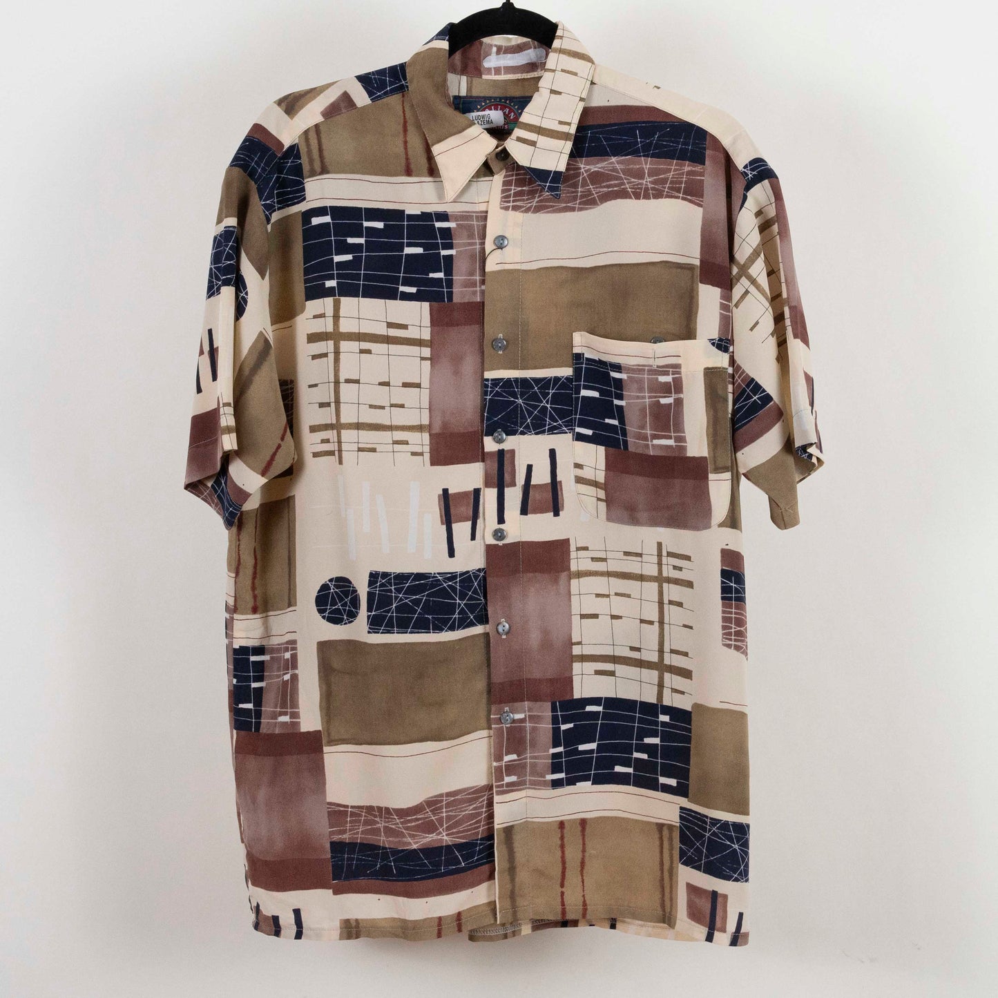 Camisa Estampada Multicolor (M) Callan