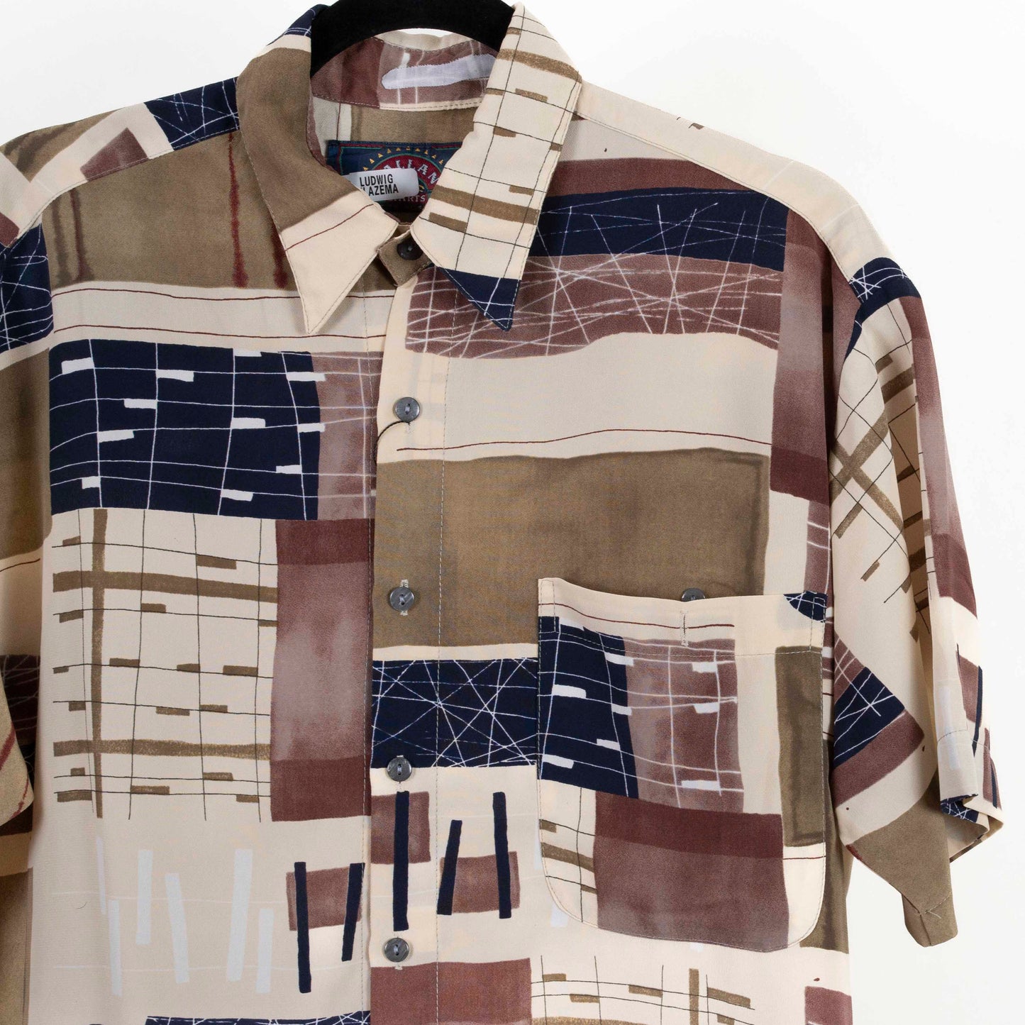 Camisa Estampada Multicolor (M) Callan