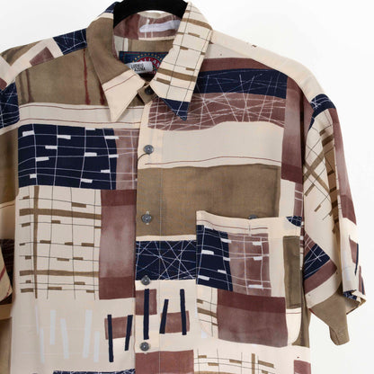 Camisa Estampada Multicolor (M) Callan