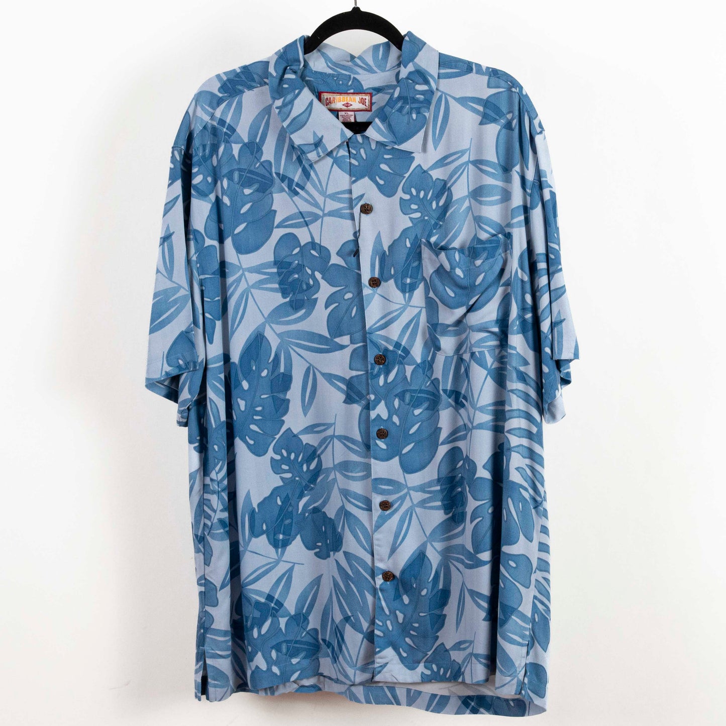 Camisa Hawaiana Azul (XL) Caribbean Joe
