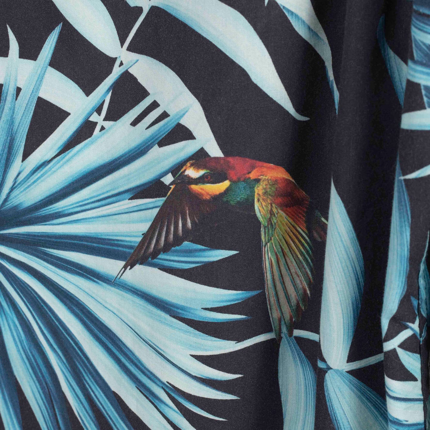 Camisa hawaiana azul (XL) Kenji